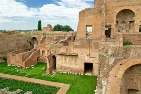 Vista esterna della Casa di Augusto sul Palatino