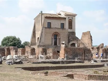 Vista del contesto archeologico sul Palatino